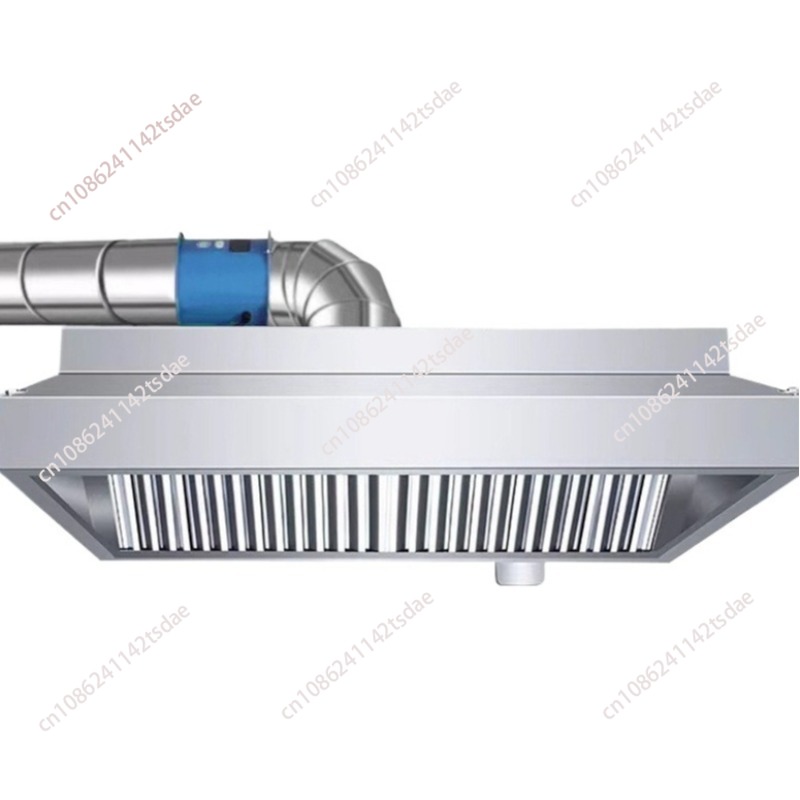 Commercial Kitchen Stove - Commercial Stainless Steel Range Hood, Large