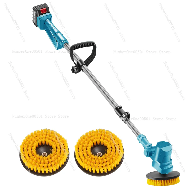 Commercial Kitchen Tile - High Power Electric Cleaning Brush for