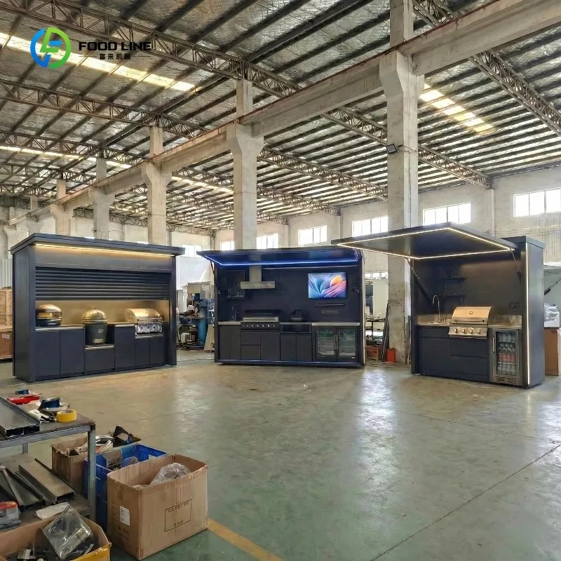 Custom Modular Outdoor Kitchen - Commercial Kitchen Grill 评论和价格