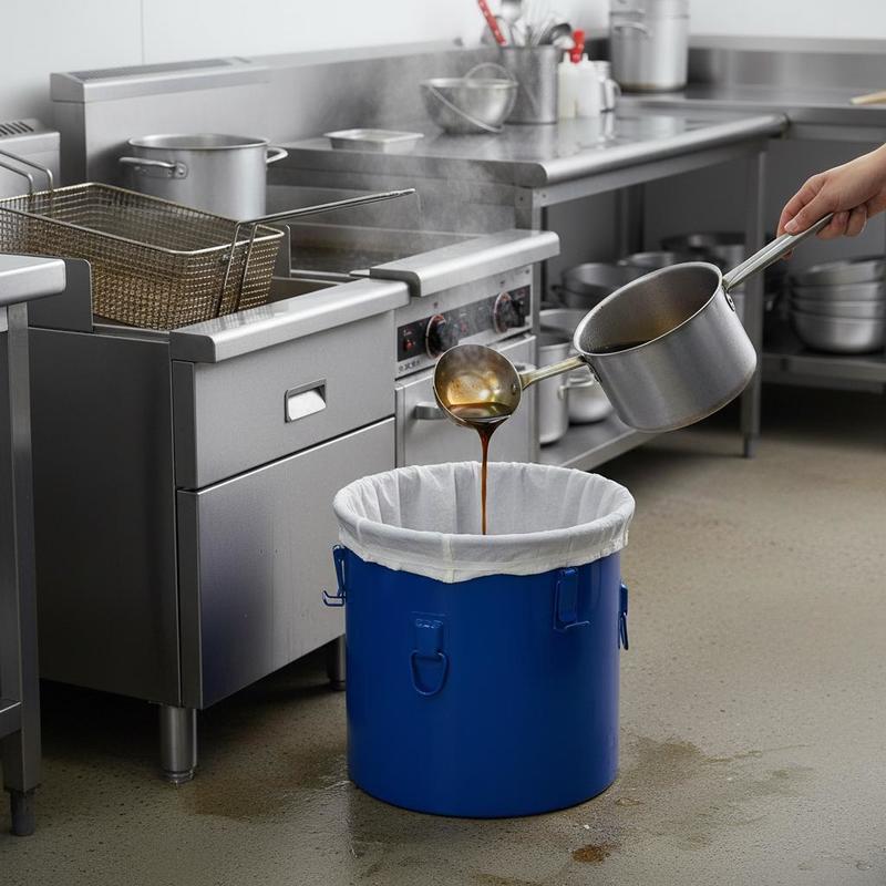 Carbon Steel Oil Disposal Cont - Commercial Kitchen Oil Disposal 评论和价格