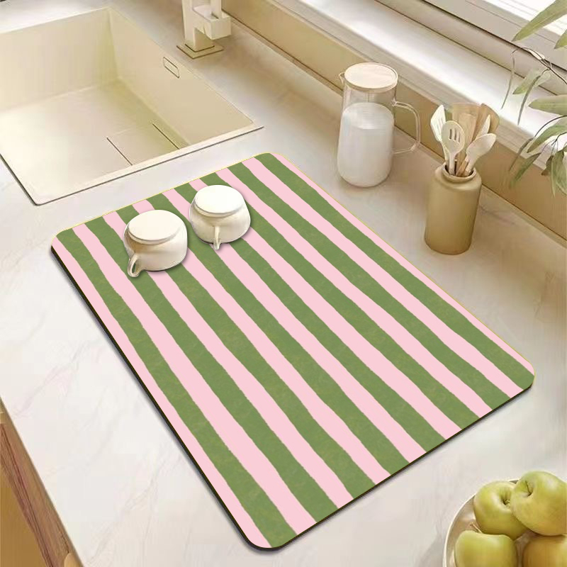 Aesthetic Pink Green Striped K - Commercial Kitchen Prep Table 评论和价格