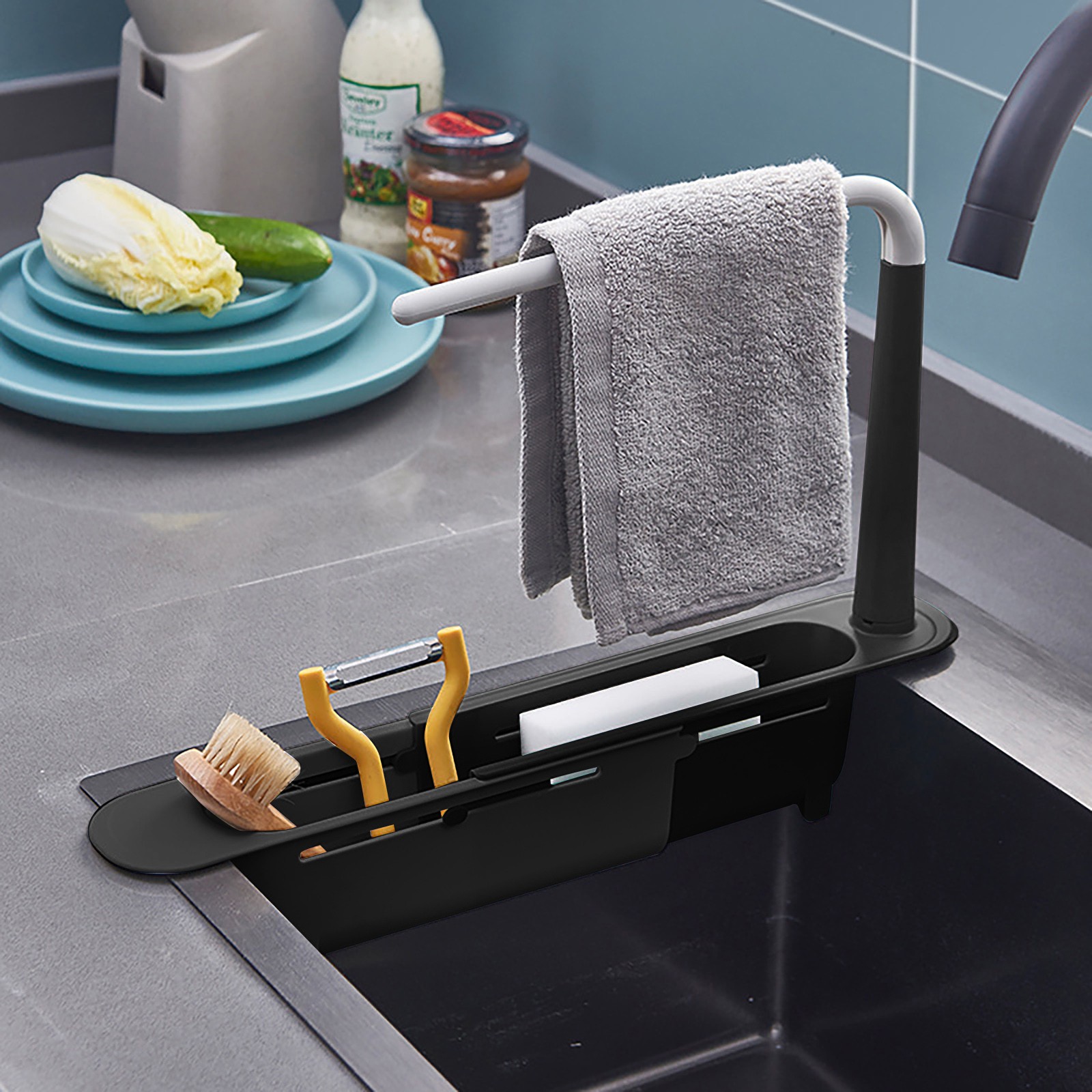 elescopic Sink Shelf Drainer R - Commercial Kitchen Shelving 评论和价格
