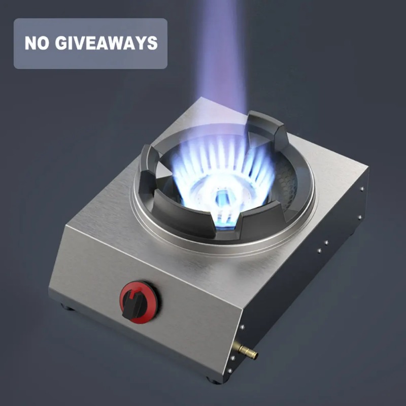 Kitchen Gas Hob Cooktop Single - Commercial Kitchen Stove 评论和价格
