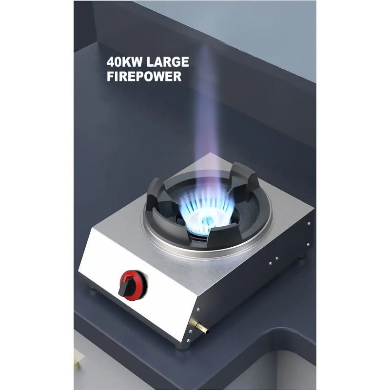 Kitchen Gas Hob Cooktop Single - Commercial Kitchen Stove 评论和价格
