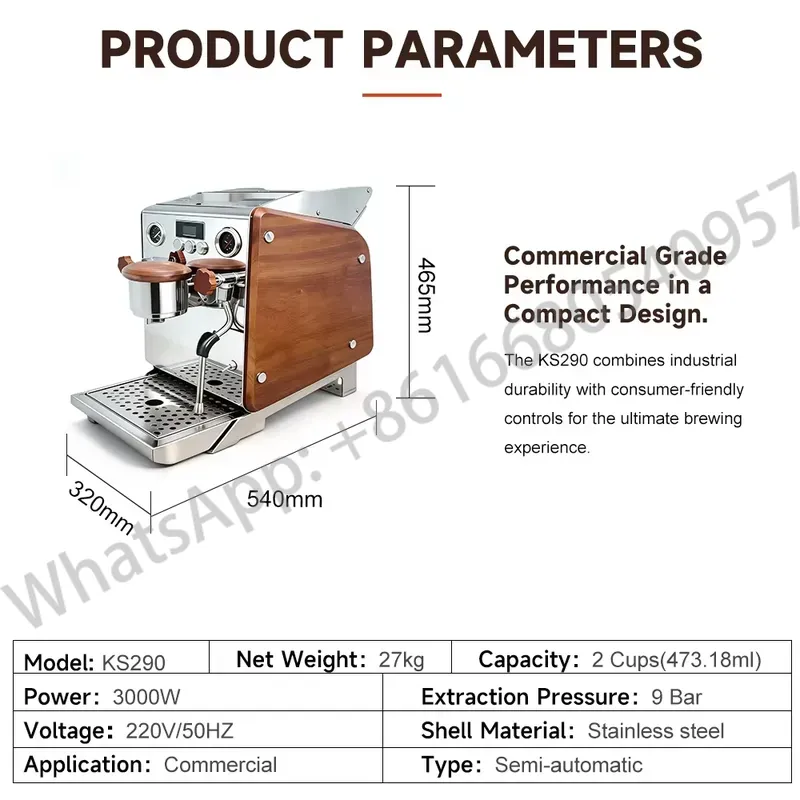 High Efficiency Commercial Hom - Commercial Espresso Machine 评论和价格