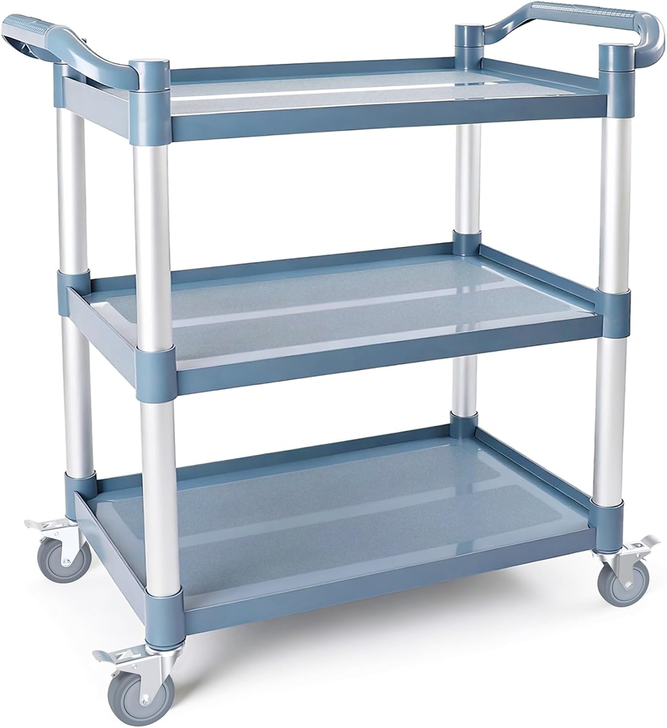 3 Tier Rolling Utility Cart On - Commercial Kitchen On Wheels 评论和价格