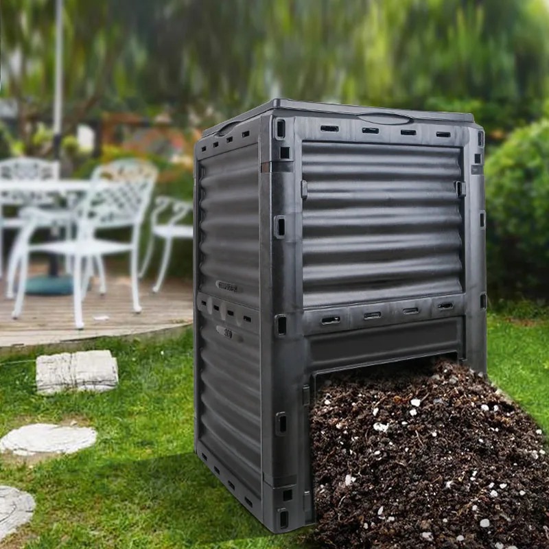 Garden Compost Bin Outdoor Com - Commercial Kitchen Trash Can 评论和价格