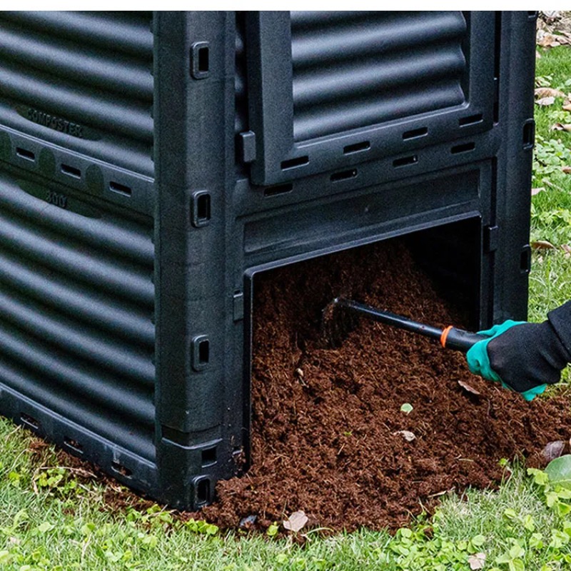 Garden Compost Bin Outdoor Com - Commercial Kitchen Trash Can 评论和价格