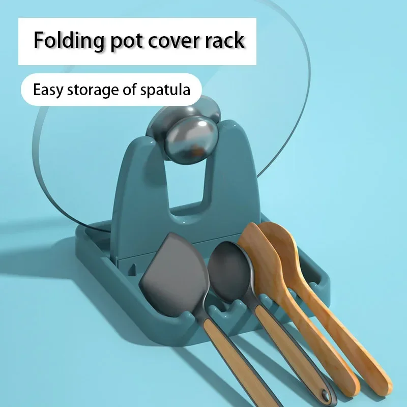 1pc Foldable Pot Lid Rack  Sta - Commercial Kitchen Shelving 评论和价格