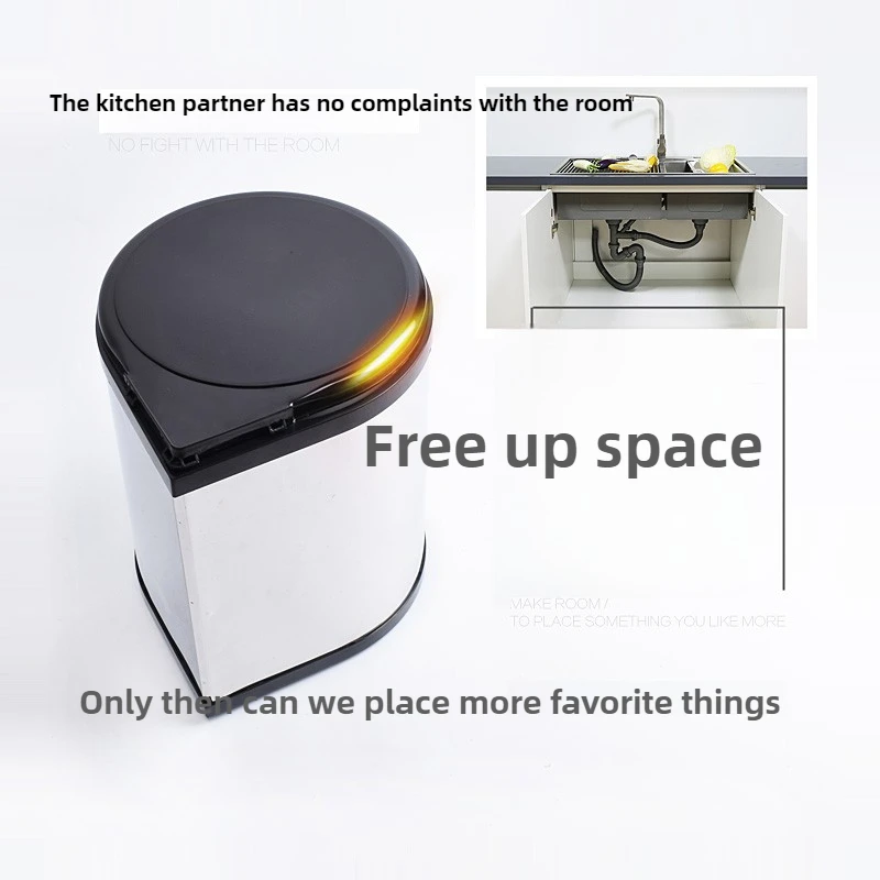 Premium Pull-Out Cabinet Trash - Commercial Kitchen Trash Can 评论和价格