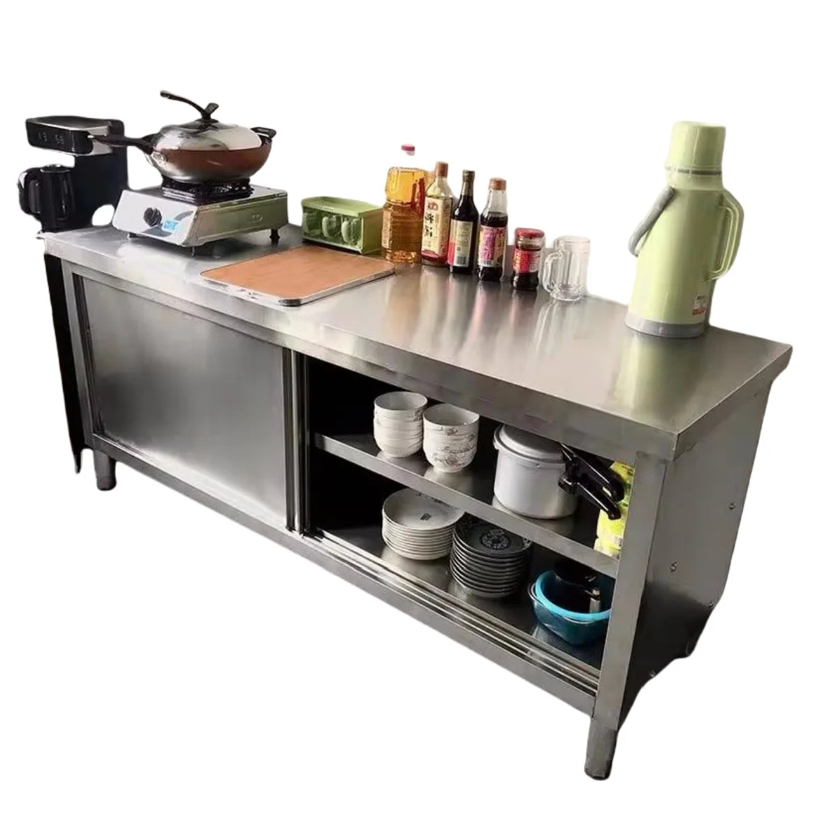 Commercial Multipurpose Kitche - Commercial Kitchen Prep Table 评论和价格