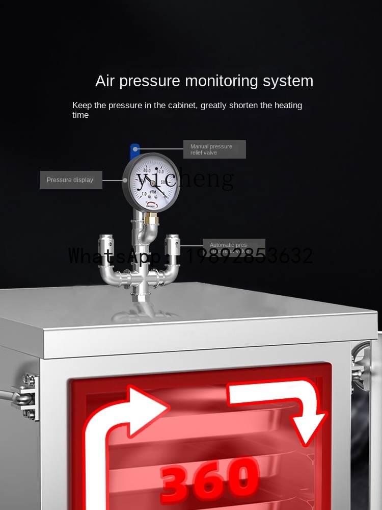 S5  High Pressure Rice Steamer - Commercial Steamer Cabinet 评论和价格