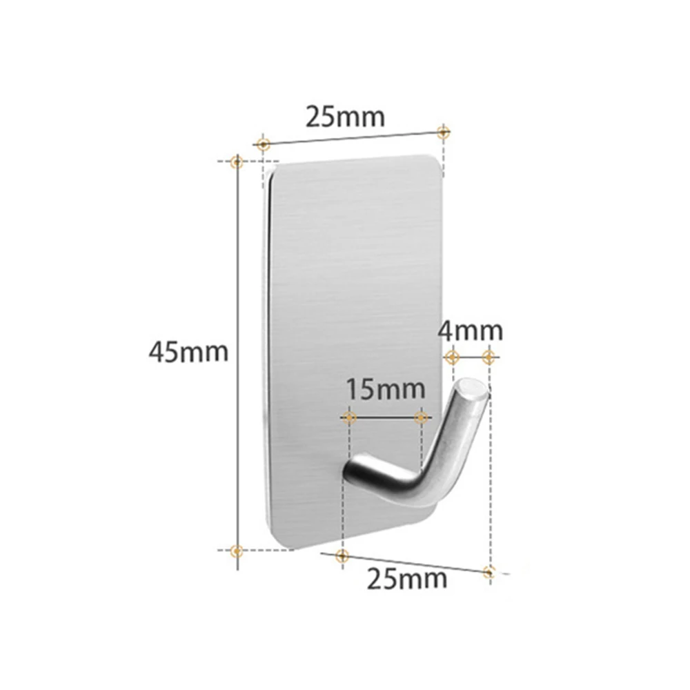 1-10Pcs Self Adhesive Hook Sta - Commercial Kitchen Shelving 评论和价格
