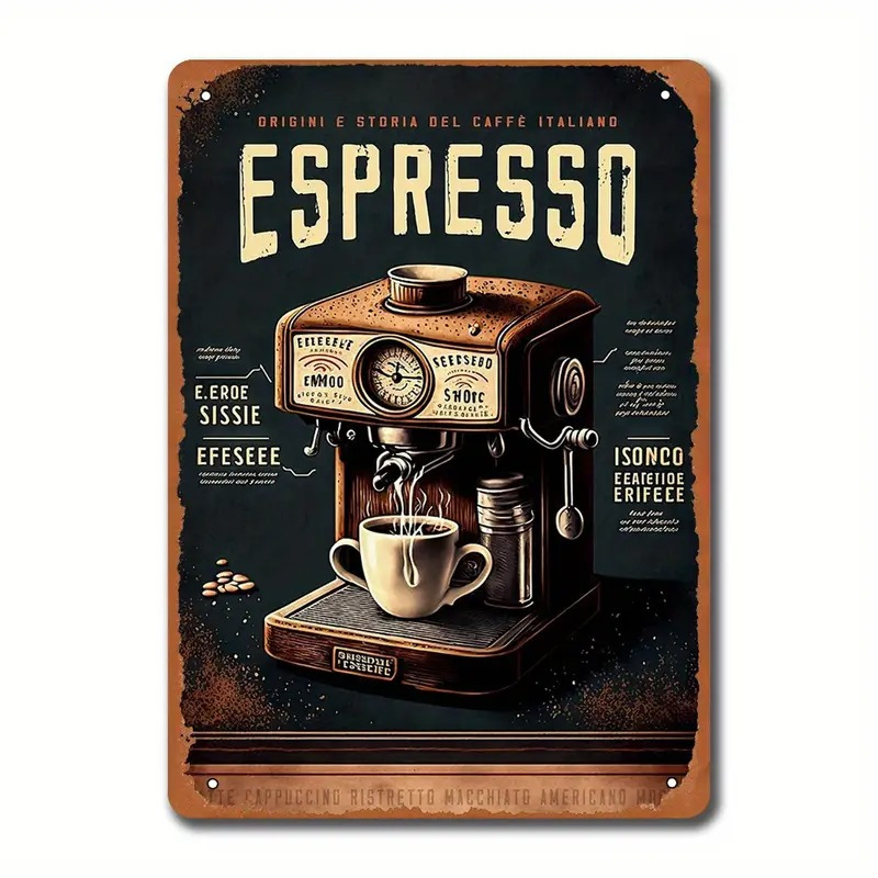 Retro Metal Sign - 