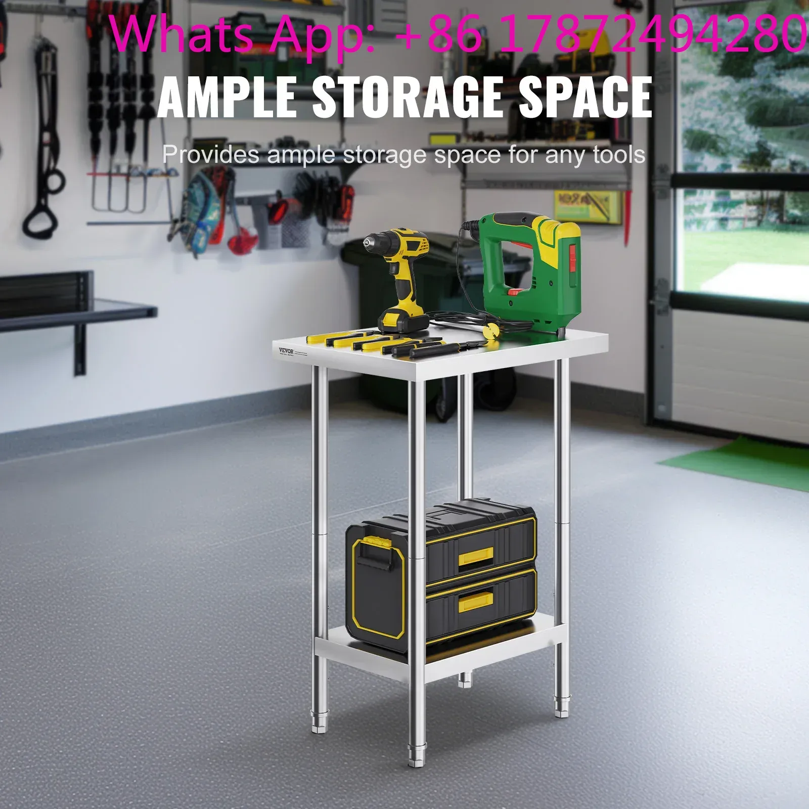 Stainless Steel Prep Table Hig - Commercial Kitchen Prep Table 评论和价格