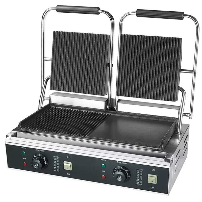 Commercial Double Panini Conta - Commercial Kitchen Grill 评论和价格