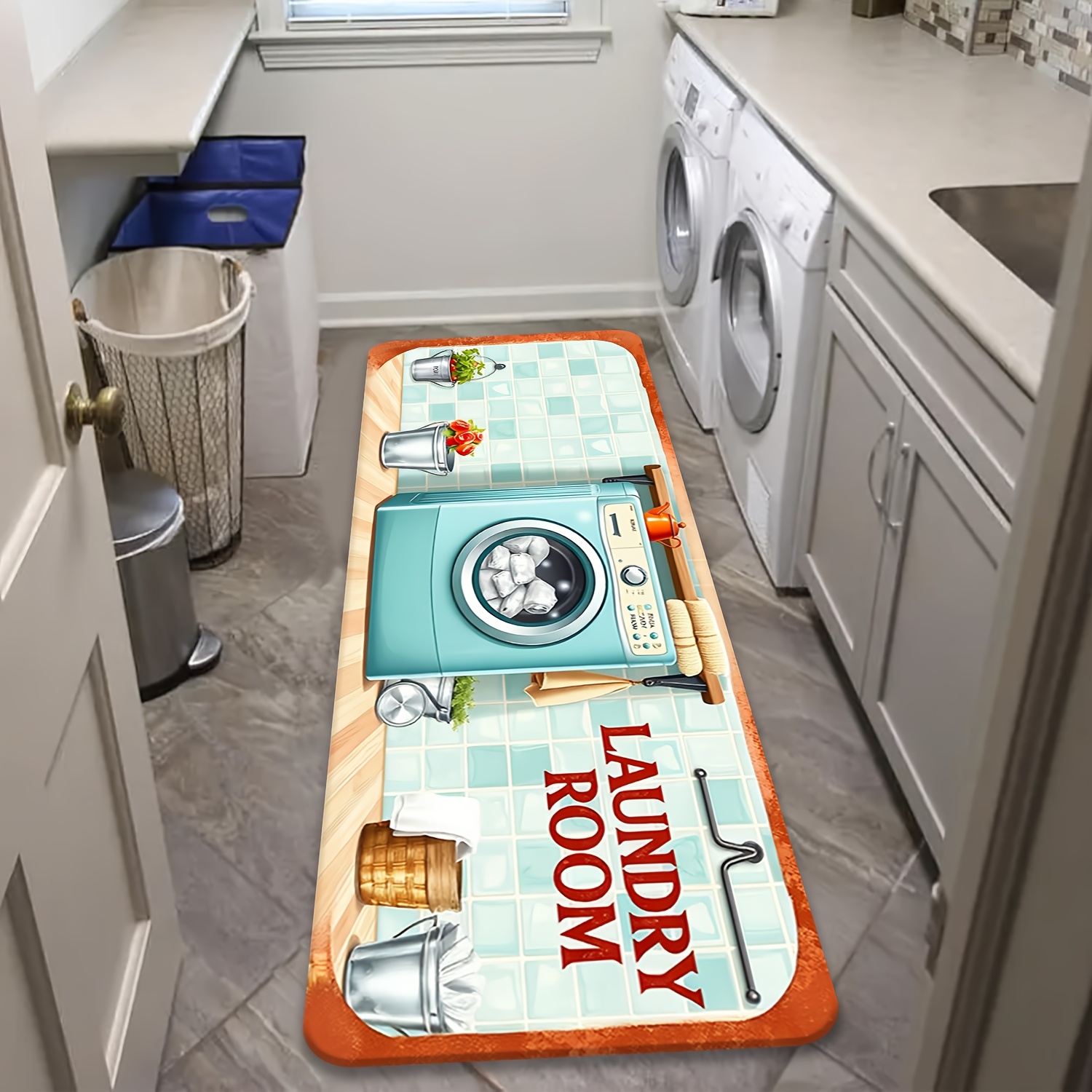 Retro Tile Washer Utensil Prin - Commercial Kitchen Tile 评论和价格