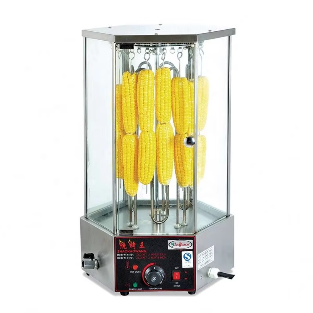 Rotary Corn Cob and Kebab Gril - Commercial Kitchen Grill 评论和价格