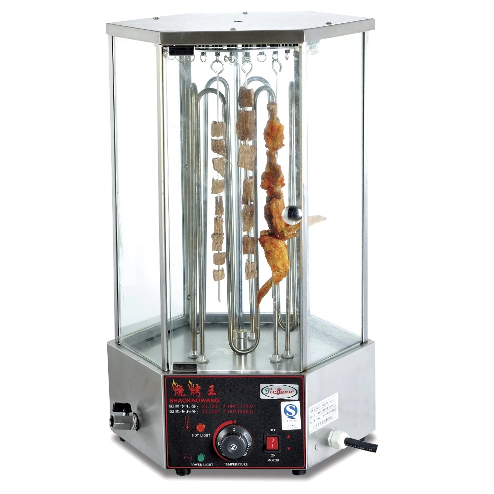 Rotary Corn Cob and Kebab Gril - Commercial Kitchen Grill 评论和价格