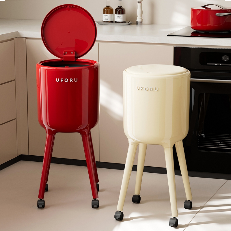 UFORU Tall Standing Trash Can  - Commercial Kitchen Trash Can 评论和价格
