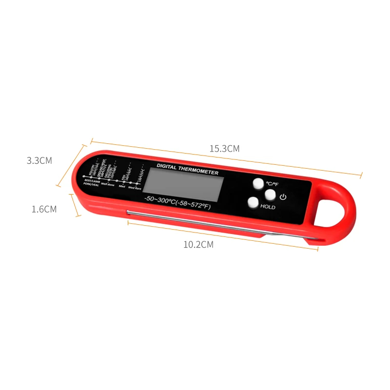 Professional Meat Thermometer  - Commercial Kitchen Grill 评论和价格