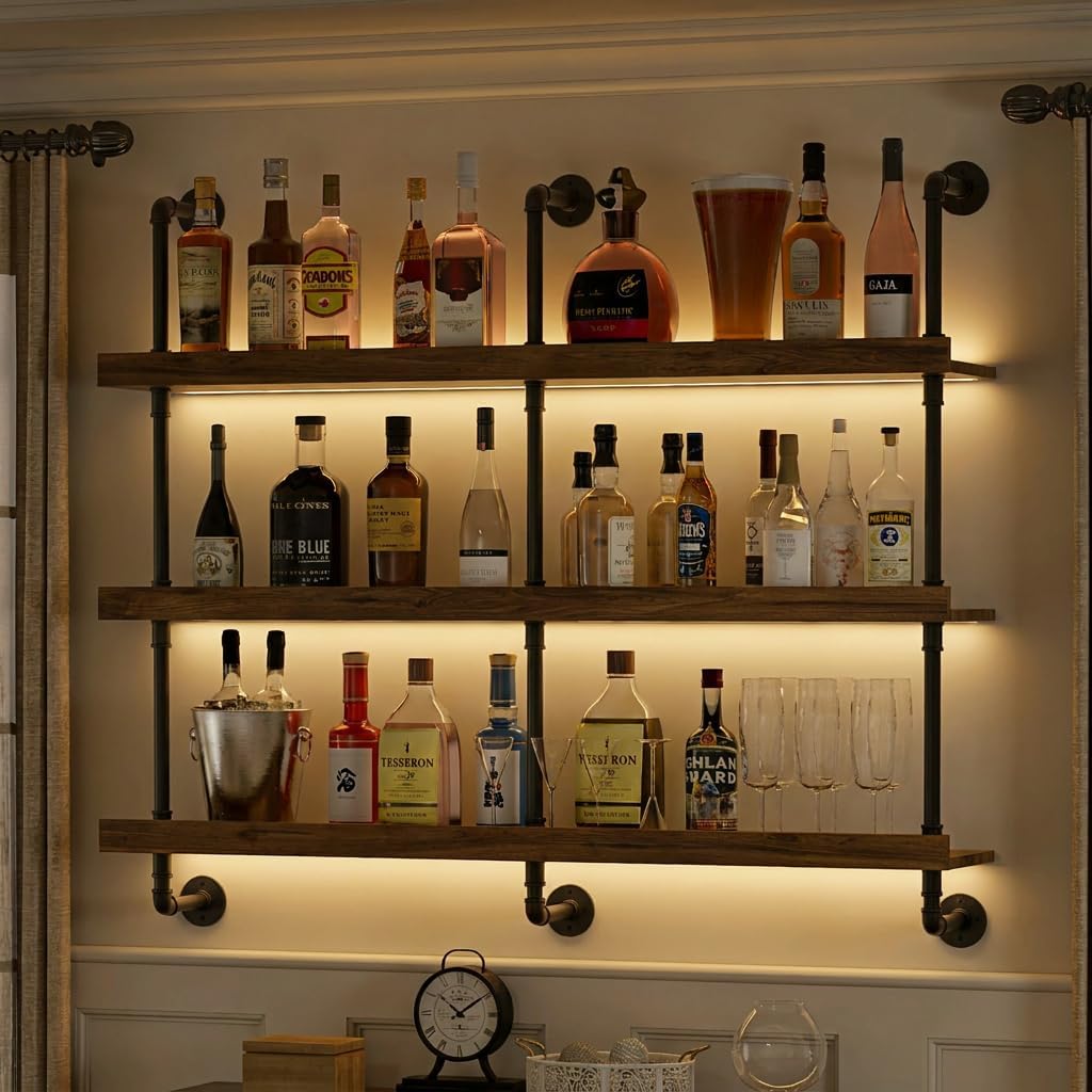 Wall Mounted Wine Rack With LE - Commercial Kitchen Shelving 评论和价格