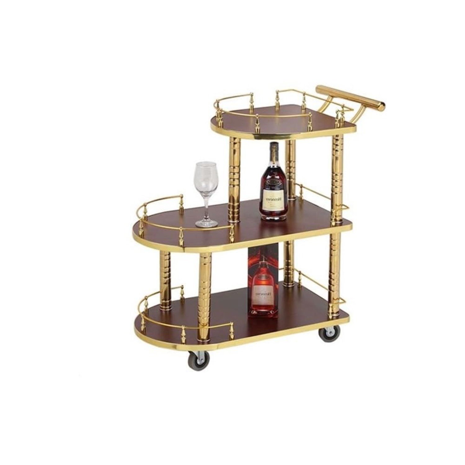 3-Tier Bar Cart, Restaurant Ut - Commercial Kitchen On Wheels 评论和价格