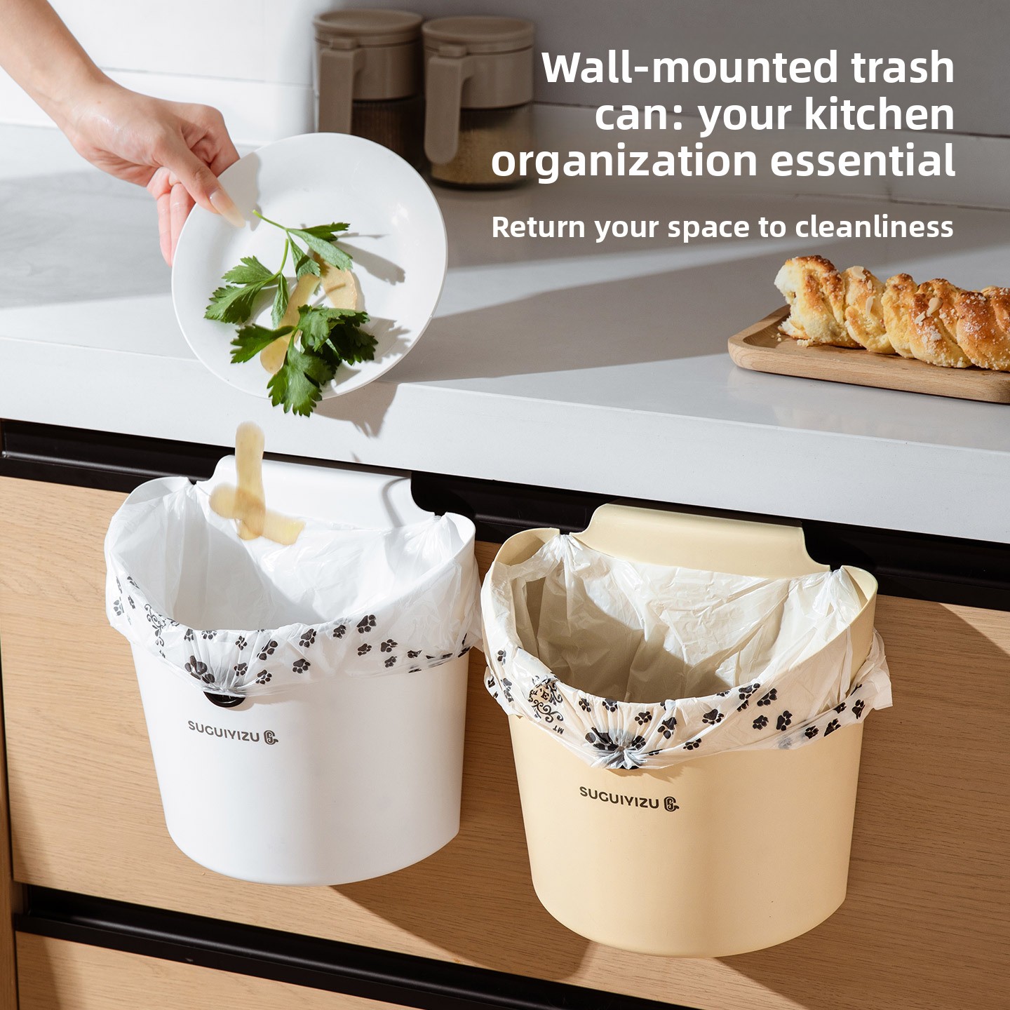 Kitchen garbage bin wall mount - Commercial Kitchen Trash Can 评论和价格