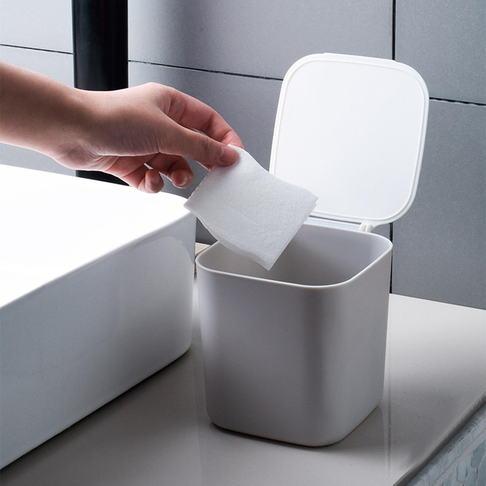 Mini Trash Can with Lid Small  - Commercial Kitchen Trash Can 评论和价格