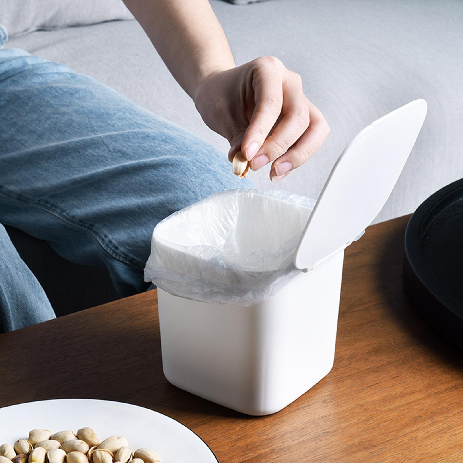 Mini Trash Can with Lid Small  - Commercial Kitchen Trash Can 评论和价格
