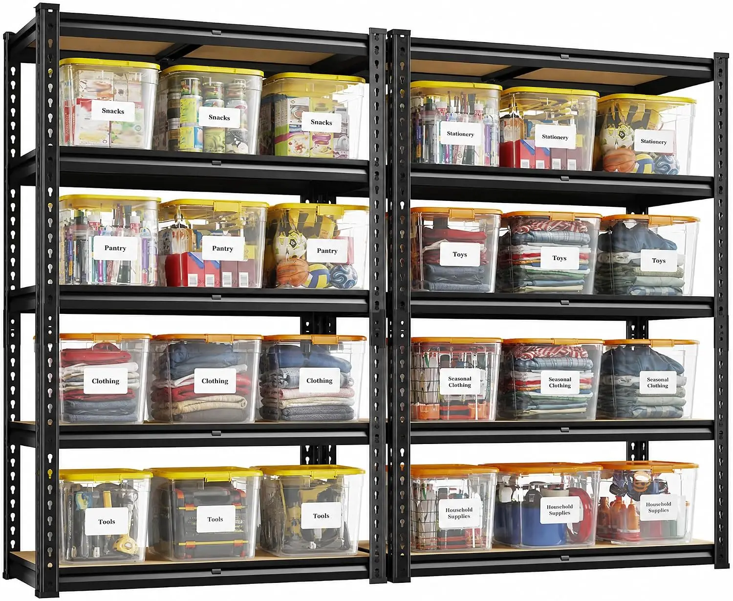 2PCS Storage Shelves,5 Tier Ga - Commercial Kitchen Shelving 评论和价格
