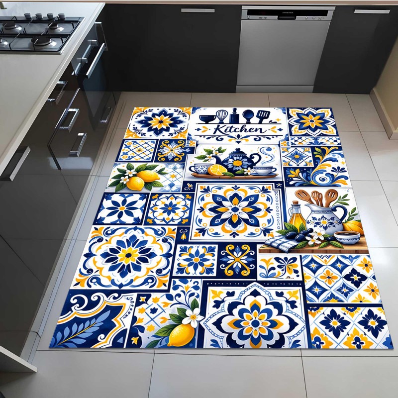 Mediterranean Mosaic Tile Kitc - Commercial Kitchen Tile 评论和价格