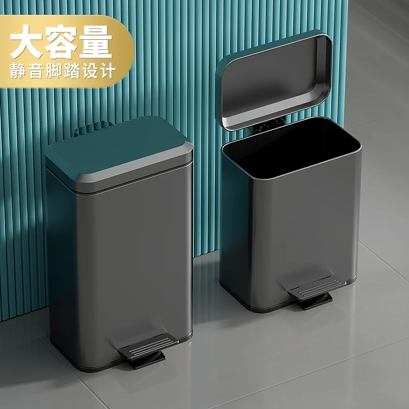 30 Liter Stainless Steel Foot  - Commercial Kitchen Trash Can 评论和价格