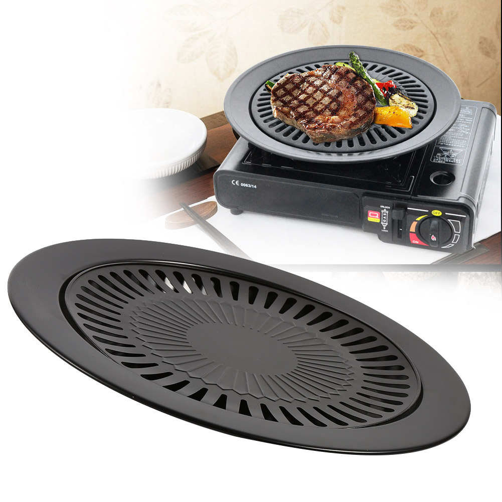 Smokeless Barbecue Grill Pan G - Commercial Kitchen Grill 评论和价格