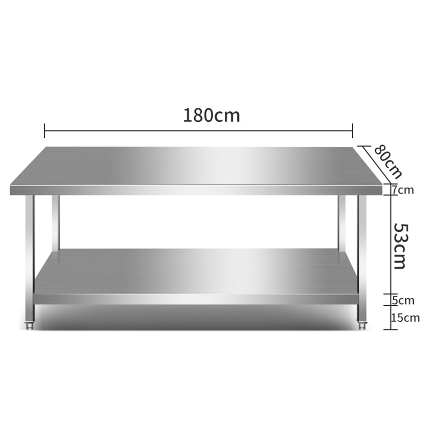 Commercial Stainless Steel Kit - Commercial Kitchen Prep Table 评论和价格