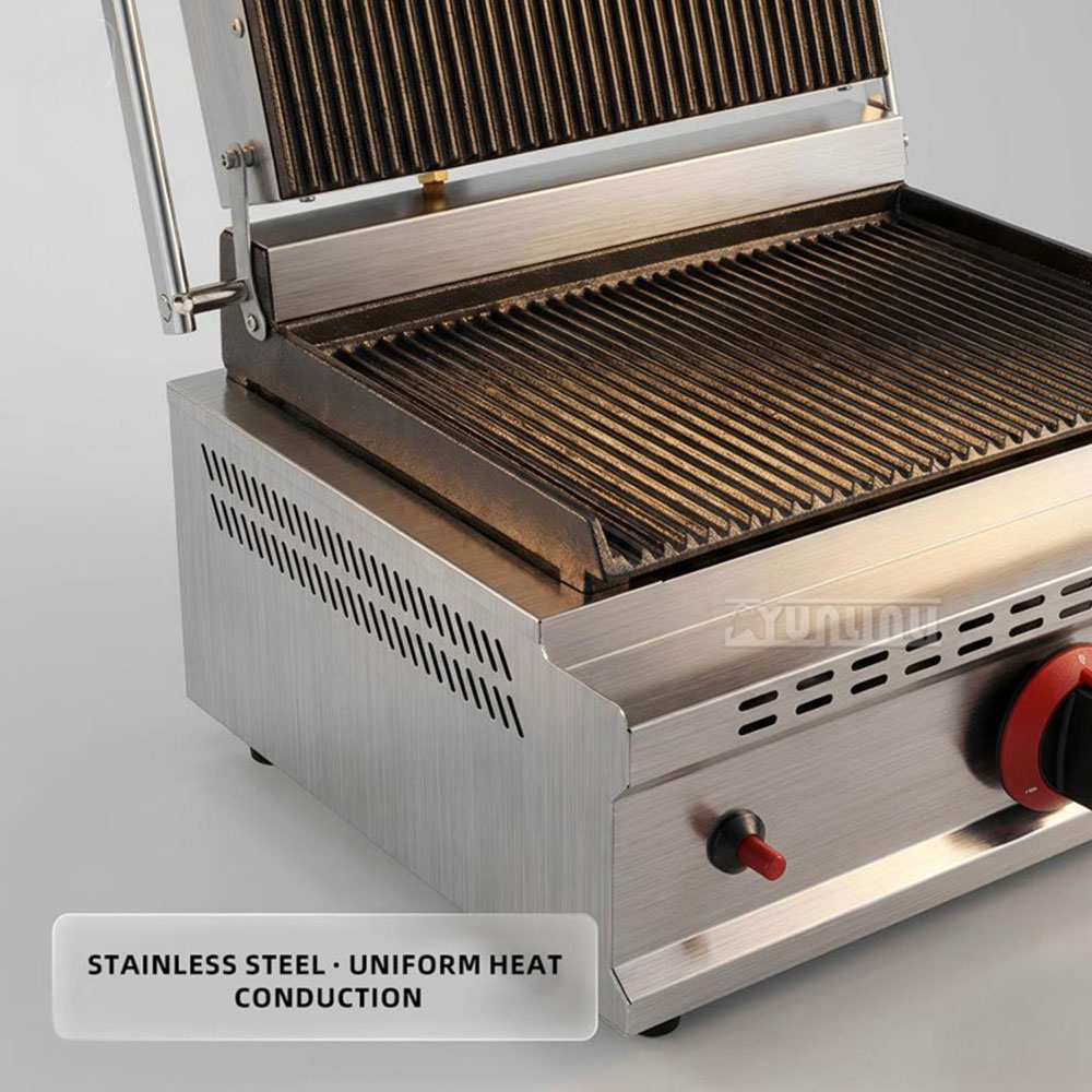 GH-812 Gas Pressure Plate Gril - Commercial Kitchen Grill 评论和价格