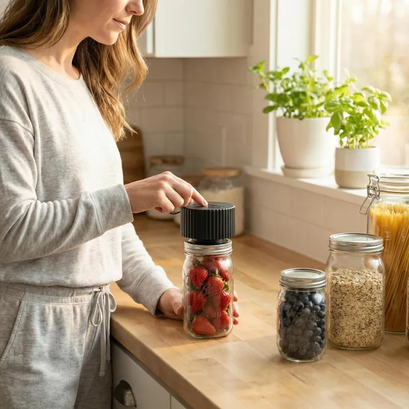 Electric Mason Jar Vacuum Seal - Vacuum Sealer 评论和价格