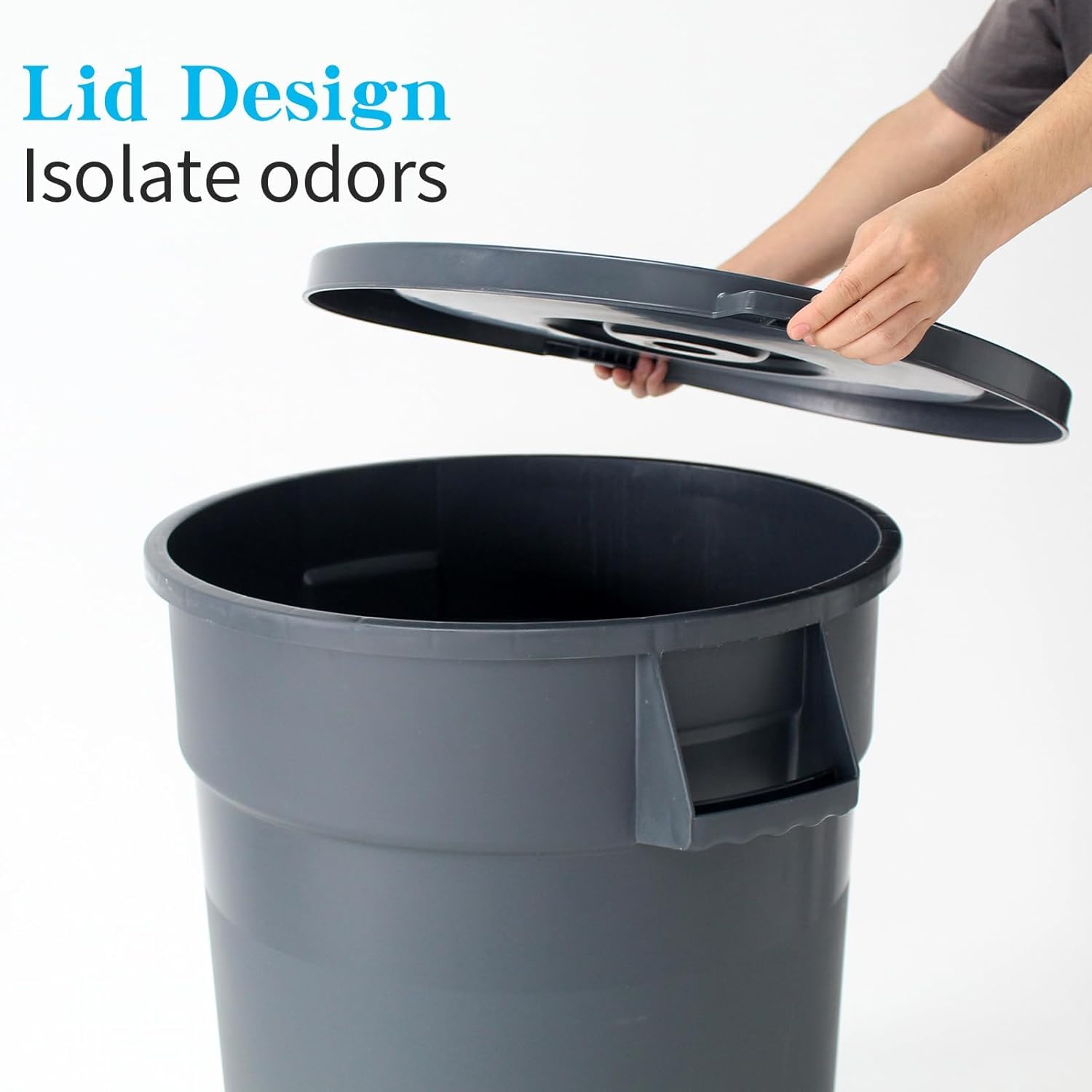 32 Gallon Outdoor Trash Can He - Commercial Kitchen Trash Can 评论和价格